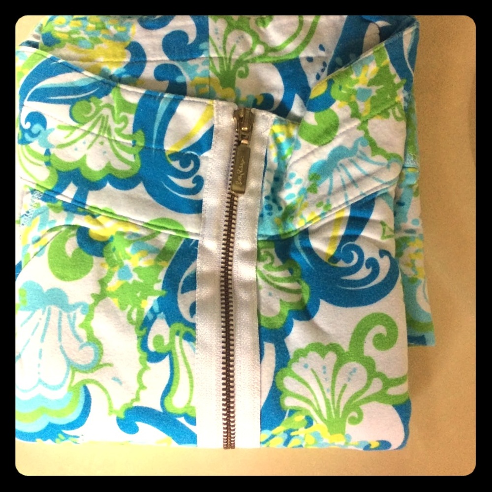 Lilly Pulitzer Crystal Cove skipper popover M